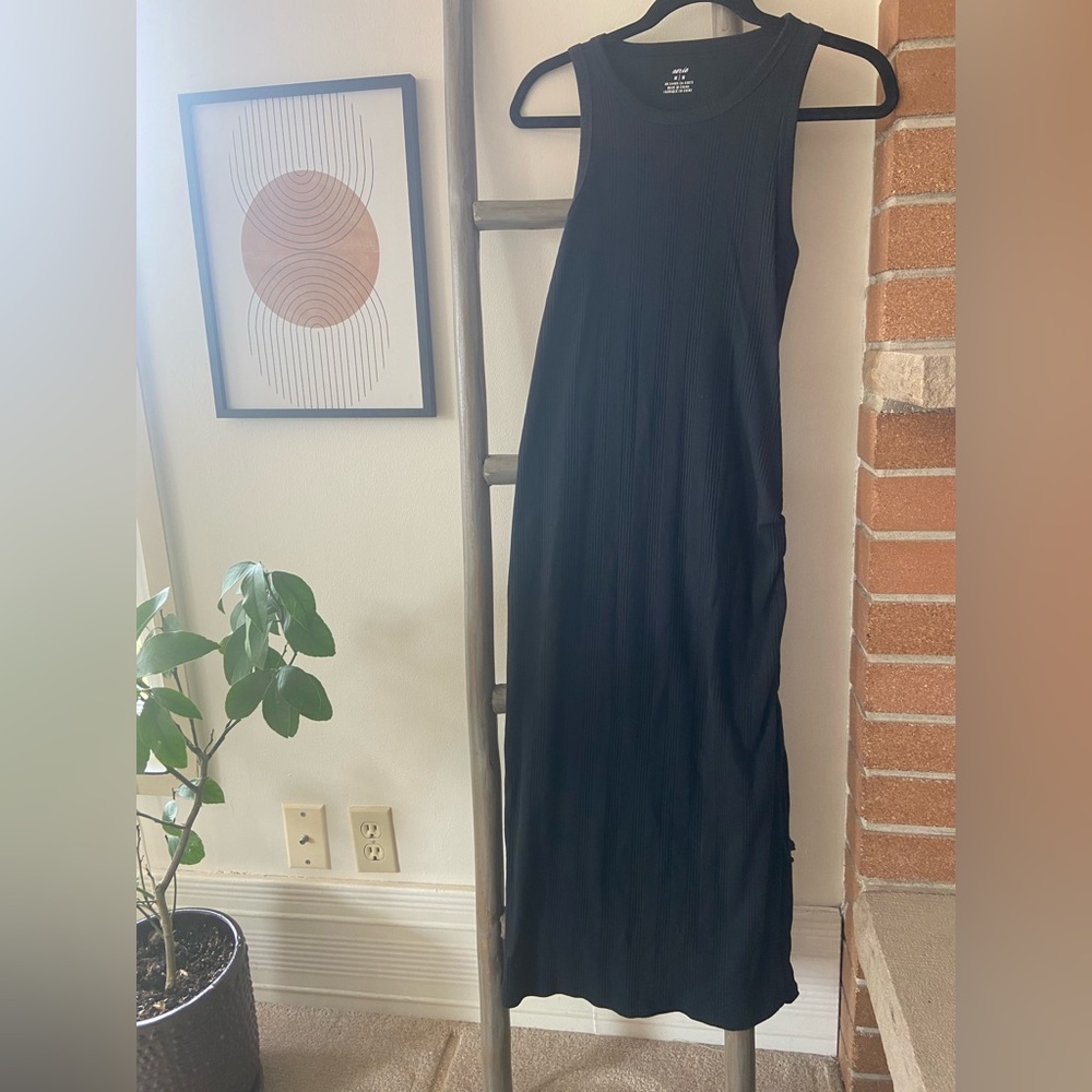 American Eagle - Black MIDI-tie Dress - US M